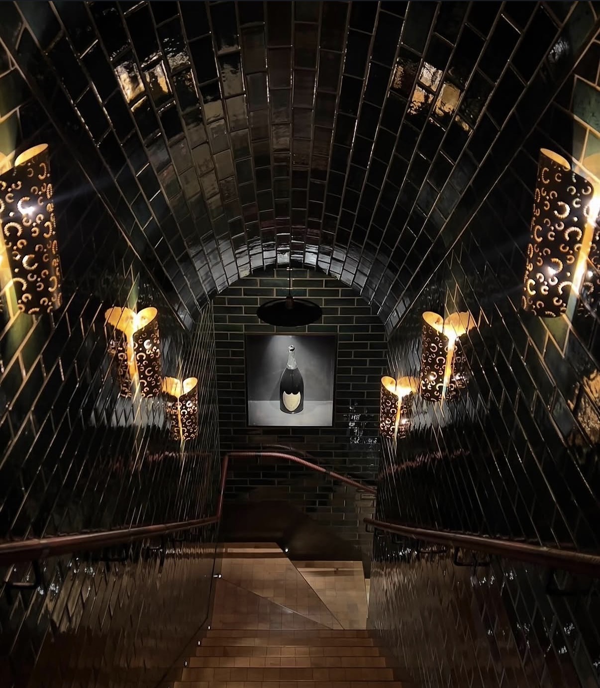 Vaulted cellar stair